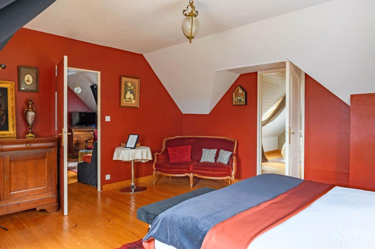 Les Pierres Bleues Bed & Breakfast Saint-Coulitz ภายนอก รูปภาพ