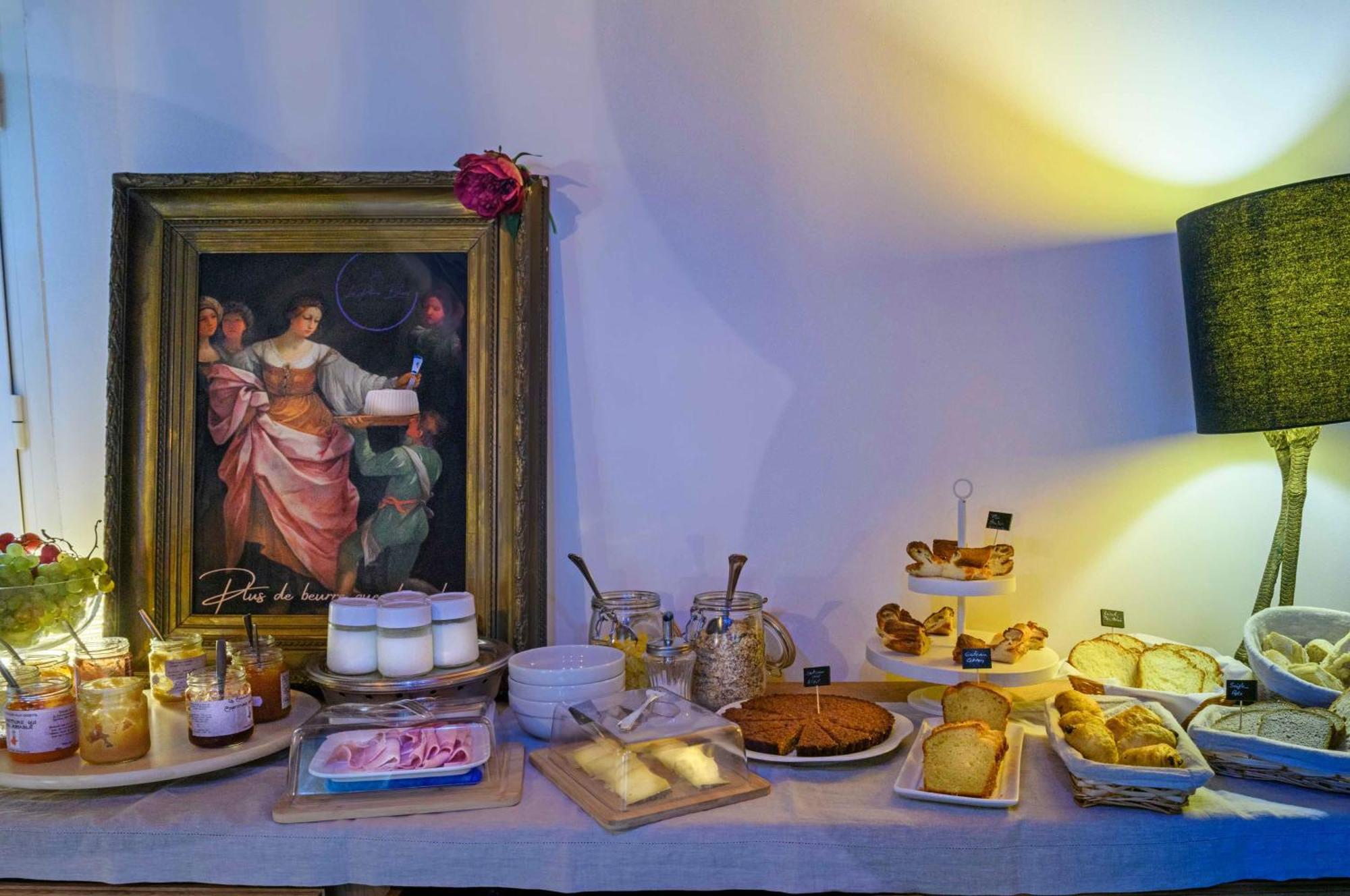 Les Pierres Bleues Bed & Breakfast Saint-Coulitz ภายนอก รูปภาพ