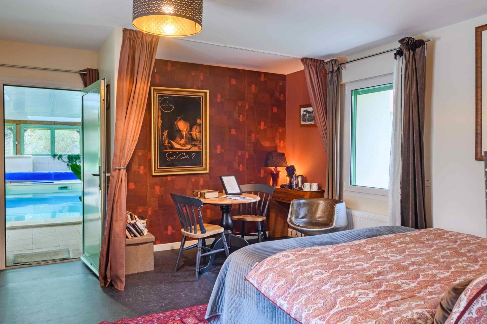 Les Pierres Bleues Bed & Breakfast Saint-Coulitz ภายนอก รูปภาพ